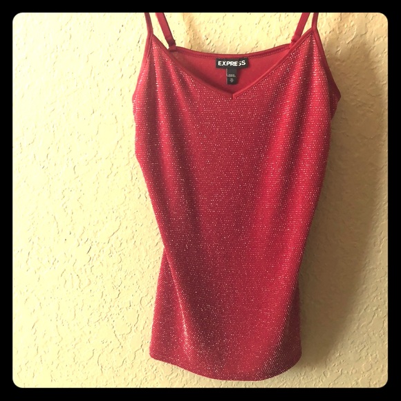 red sparkly top
